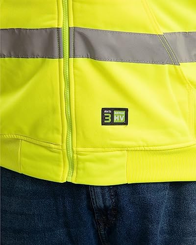 Berne Men's Hi-Vis Class 3 Lined Hooded Sweatshirt3