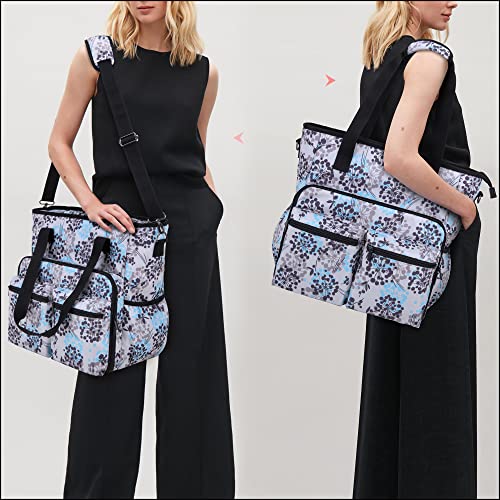 Image of BAFASO Car Front Seat Organizer with Laptop Sleeve, Dandelion. | Car Seat Organizer with Back Adjustable Straps.