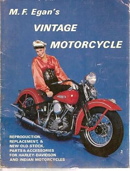 Paperback M. F. Egan's Vintage Motorcycle Book