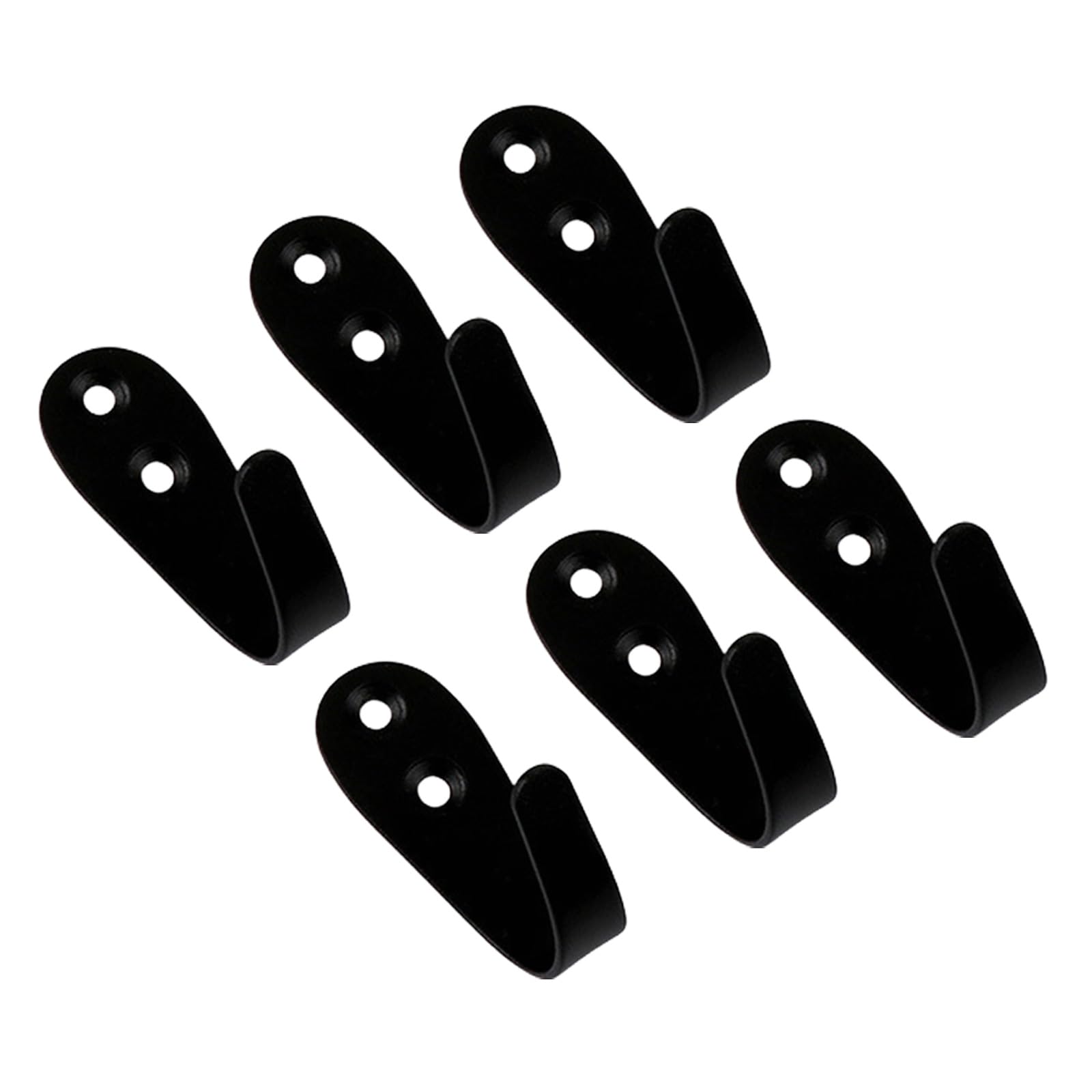 Mzran Black Multipurpose Door Hook Rack For Hanging Various Items Strong And Stylish Solution For Household Storage Solution Over The Door Hangers