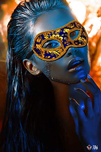 VKI® 4Pcs Veneziane Masquerade viso maschera per