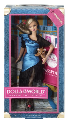 Barbie Collector Dolls of The World Argentina Doll miniatura 2