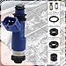 FUEL INJECTOR REPAIR KIT for 2006-2014 Subaru Impreza, Forester, 2007-2012 Legacy, 2013-2015 WRX 550cc/650cc 16600-AA720 16611-AA720