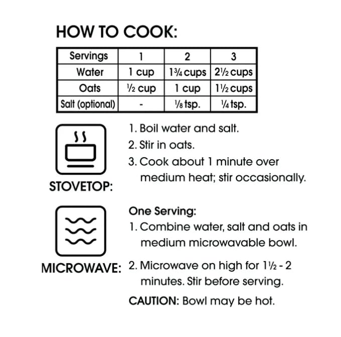 Avena Instantánea de Grano Entero, 42 oz – Alto en Fibra miniatura 5