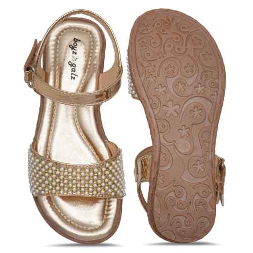 Image of SANDALS Kids - Footwear For Girls Comfortable Casual & Function | PU - Material |Design - BG5401| Closure- Velcro