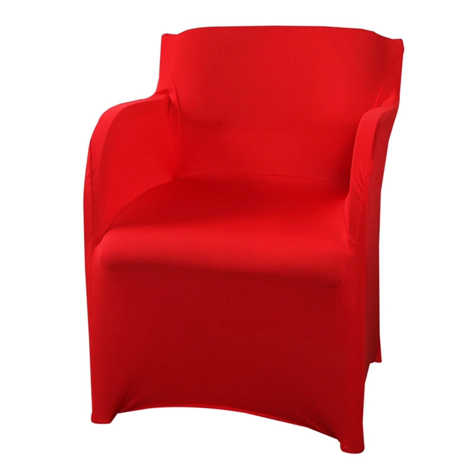 AIQIJOHI Wedding Chair Covers 4pcs Spandex Slipcovers For Armchairs Elastic Chair Covers Wedding Party 73 * 55CM