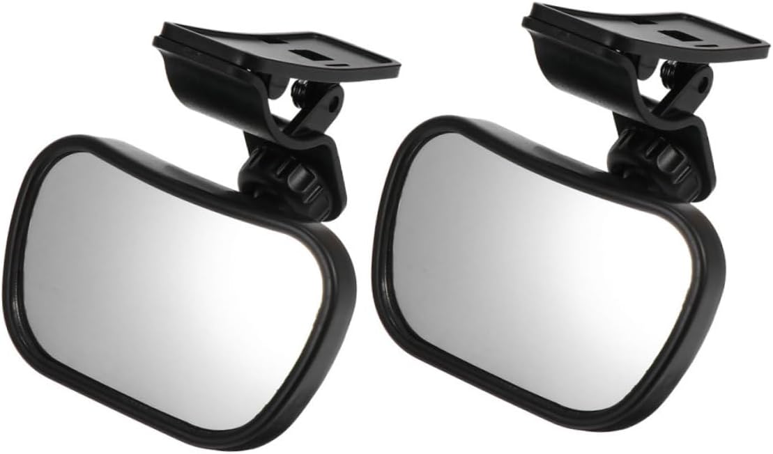 2pcs Baby Rearview Mirror for Car Backseat, Wide Angle View