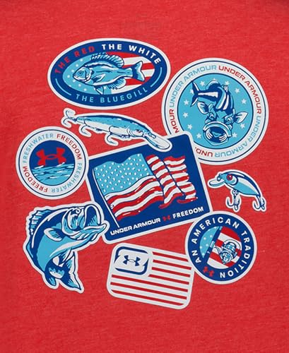 Image of Under Armour Boys' Short Sleeve Graphic T-Shirt, Soft & Comfortable, Outdoor Collection