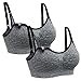 Produktbild CosCool Still-BH, Bügelloser BH für Damen, Schlafen / Umstands-BH, 2 - 5er-Pack Gr. S, Schwarz
