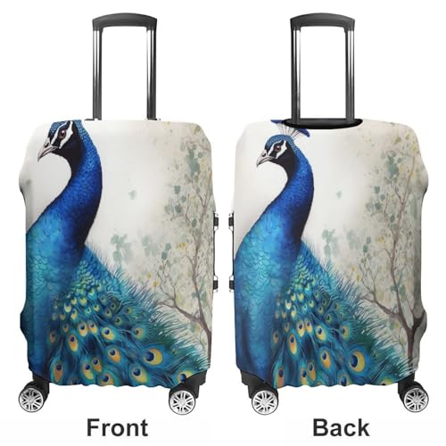 Housse de valise anti-rayures lavable en polyester élasthanne XL - 3