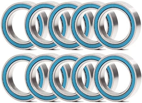 6700-2RS Ball Bearing 10x15x4mm,ABEC-3 10x15 6700-2RS Blue Rubber Sealed Ball Bearings (Pick of 10pcs)