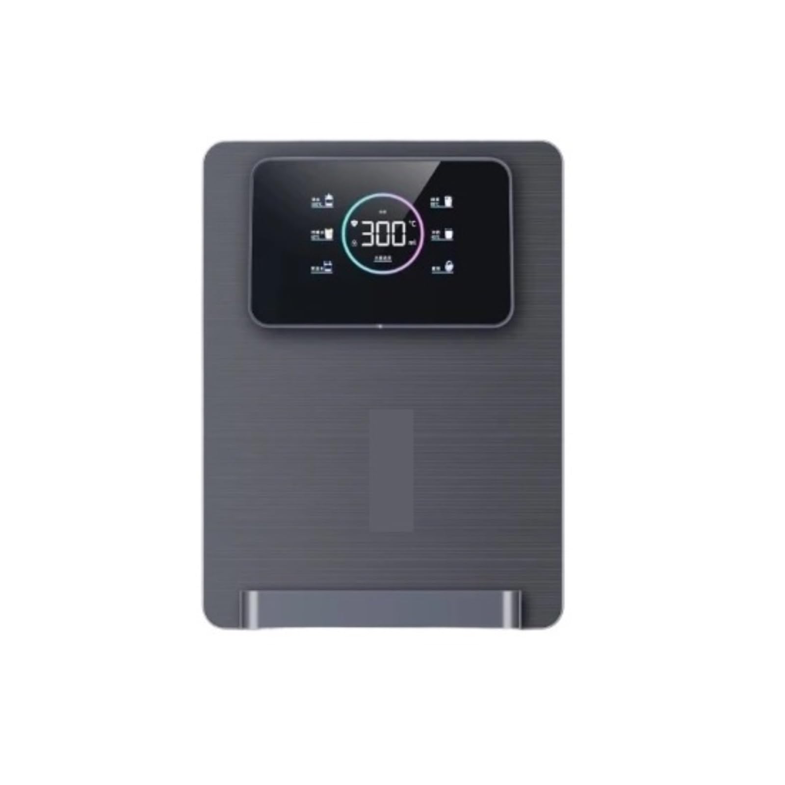Eretyret B Water Dispenser Colorful Large Screen Oiler Wall-Mounted Household Drinking Machine Instant Hot Type Quiet Operation(B)
