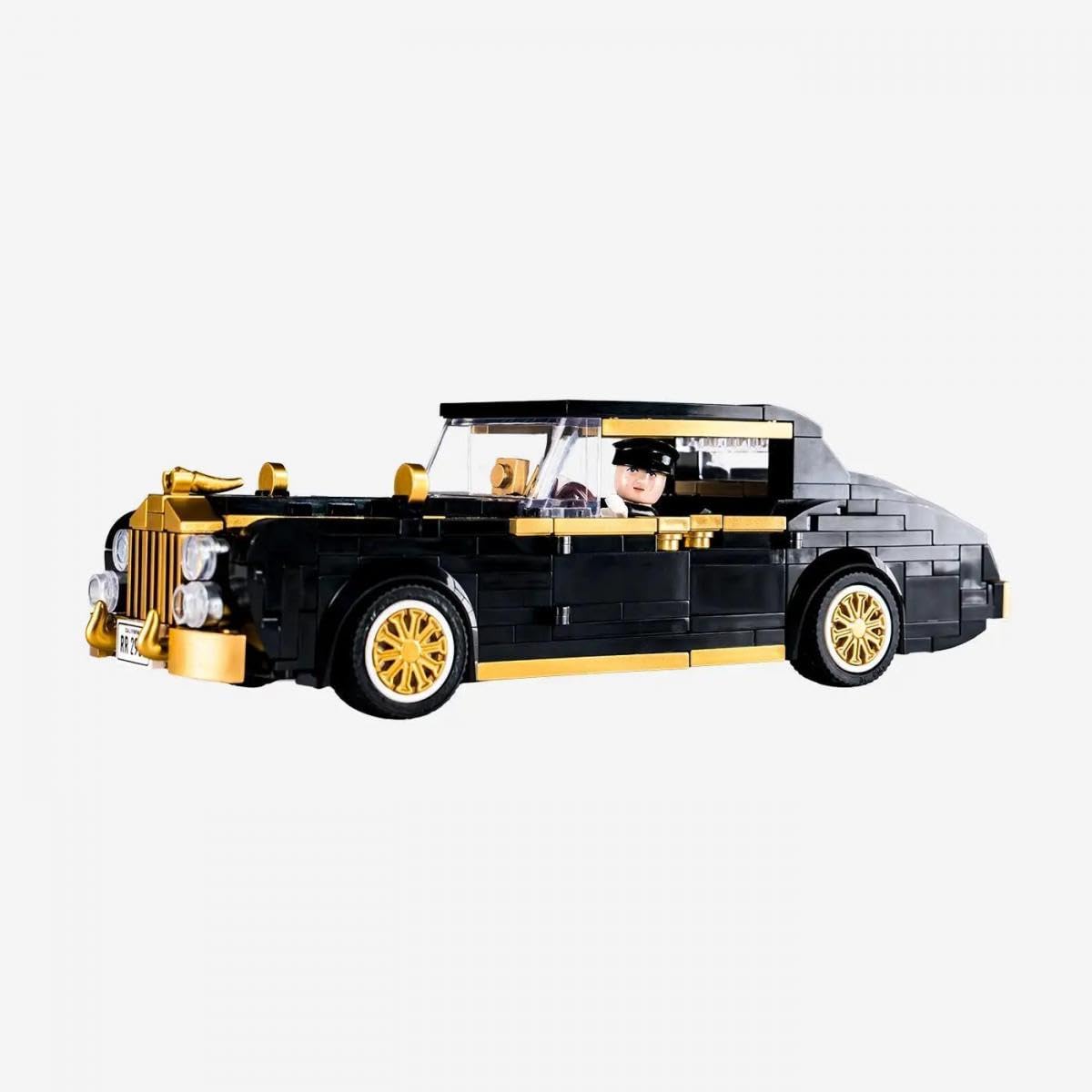 BlueBrixx Pro 108503 - THREE?: Morton's luxury sedan in building bricks with 483 building elements