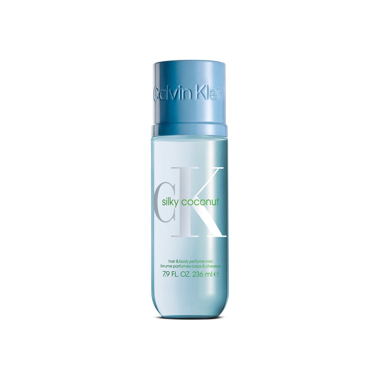 Calvin Klein Unisex Hair & Body Perfume Mist in Silky Coconut, Nude Vanilla, Sheer Peach, Cotton Musk, Smooth Berry and Satin Cream
