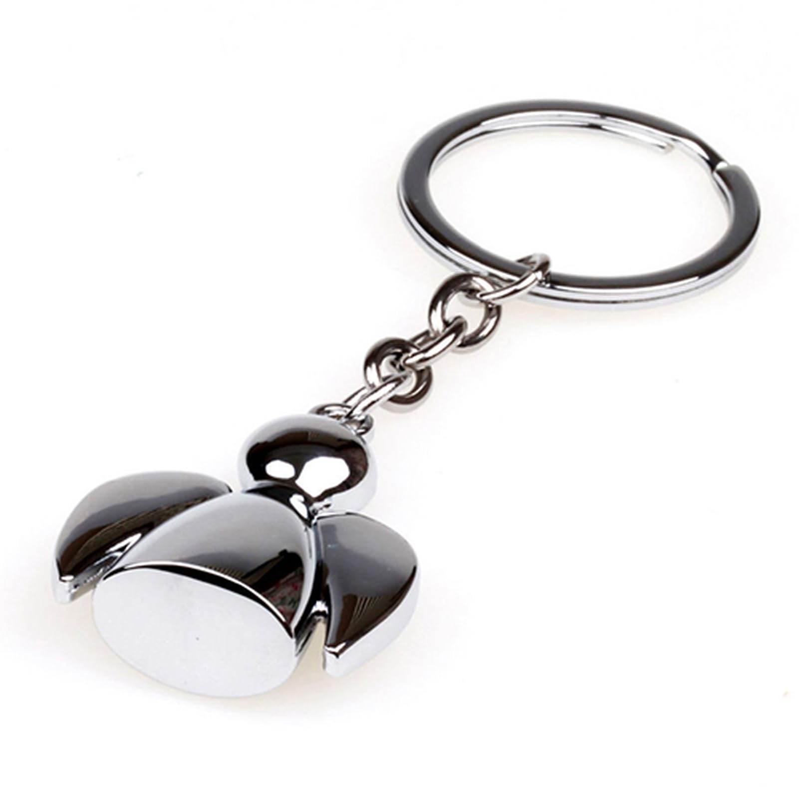 matumou Fashion Lovely Wing Angel Pendant Charm Key Ring Holder Keychain Gift