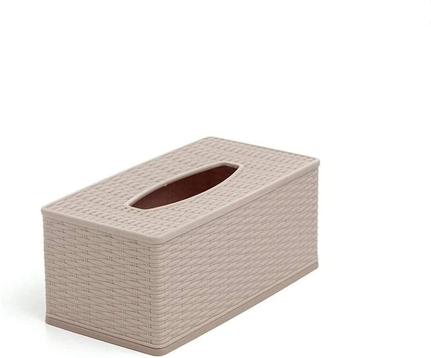 GTHTUHFD Square Paper Facial Tissue Box Holder For Bathroom Vanity Countertops Bedroom Dressers Night Stands Home Office Desks