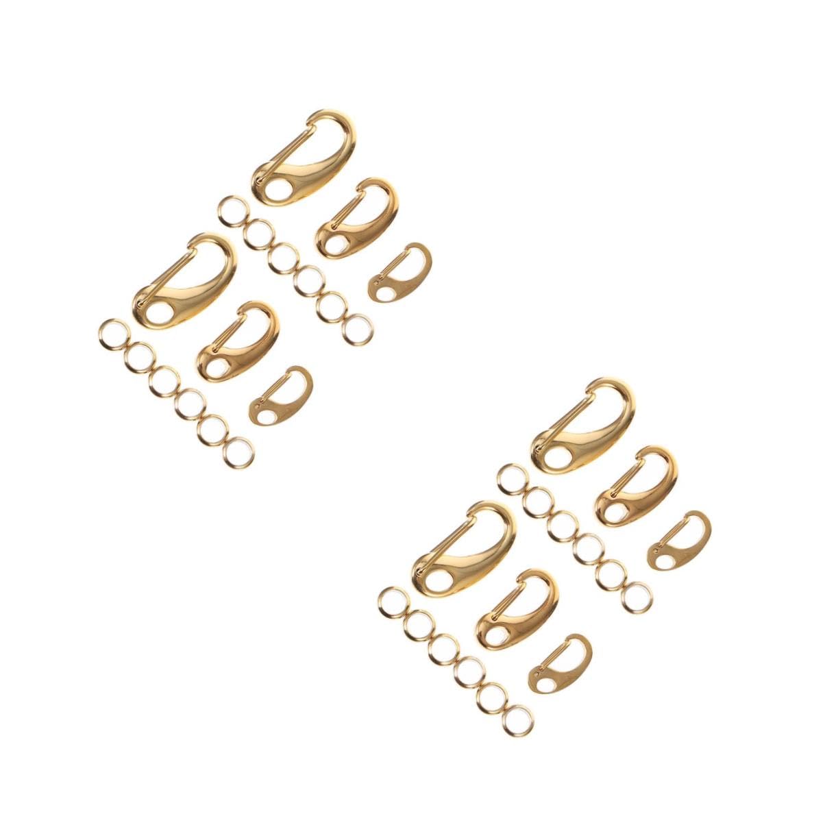 Boucle de chien bracelet bricolage TEHAUX en acier inoxydable pour collier DIY