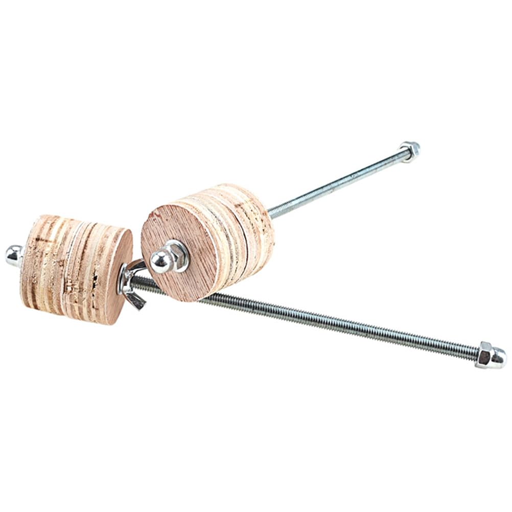 Abaodam 10 Stück Gitarrenkörper Befestigungswerkzeug Hotfix-Werkzeug-Clip für die Reparatur von Gitarren, Musikinstrumenten, praktische Klemme, Gitarrenteile, Bass, Holz-Wartungsclip
