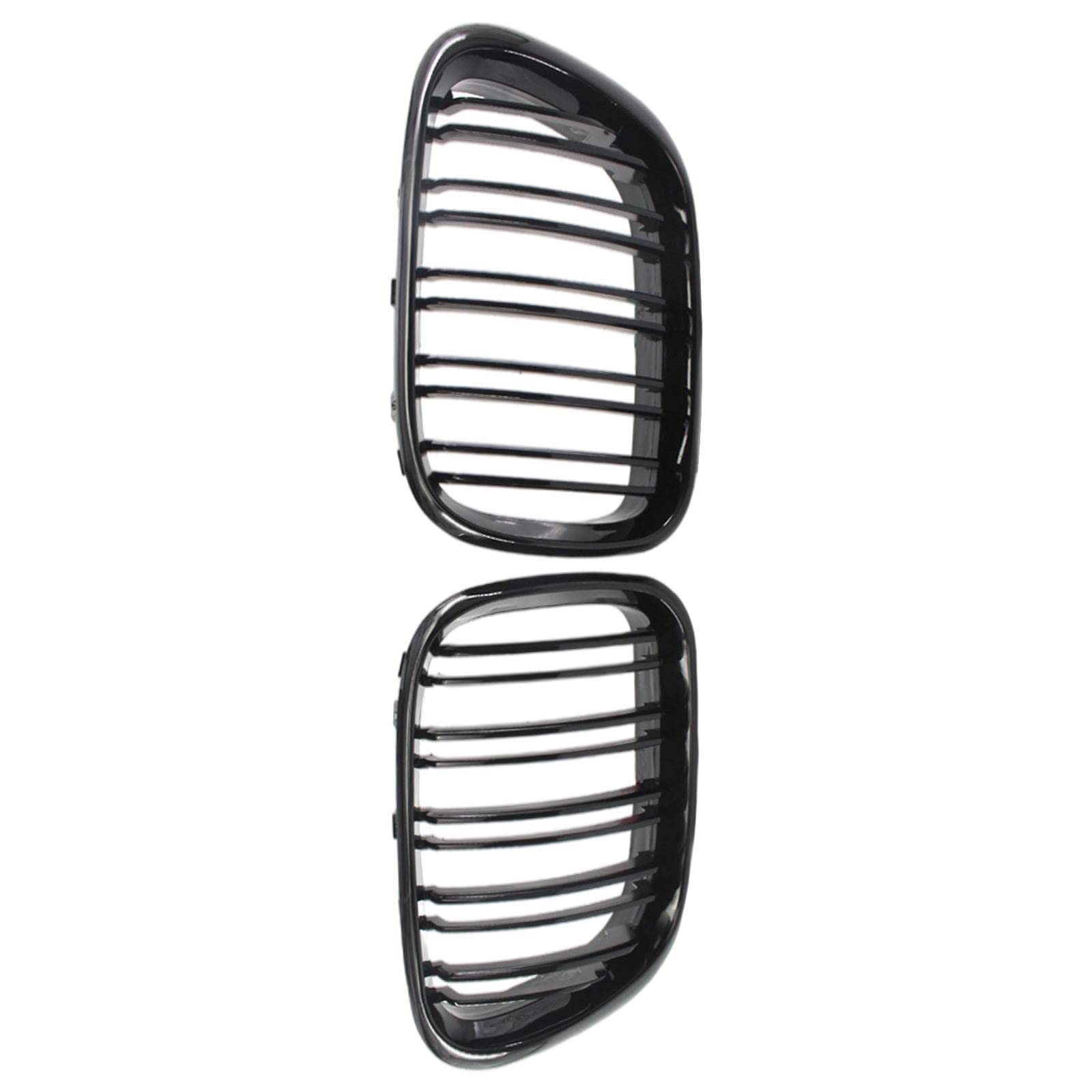 ATORSE 2Pcs Front Racing Grills Sport Front Grill Compatible with B.M.W E53 X5 51138250052