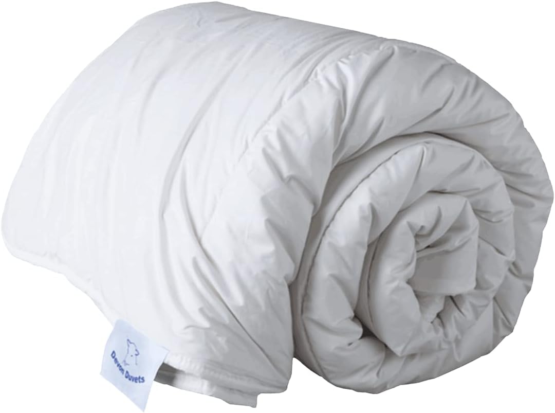 Devon Duvets Single Wool Duvet Summer 300 gsm Lightweight 47 TOG