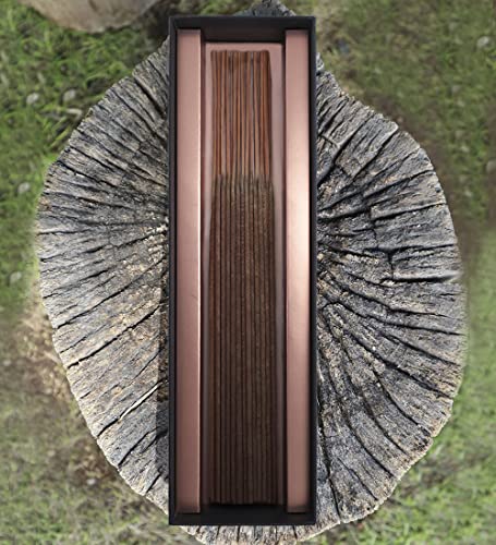 Sermo Premium 24 Incense Sticks Hand Rolled Low Smoke Perfect For Aromatherapy, Meditation, Relaxation, Positivity, Calming (Peach) #TOP2