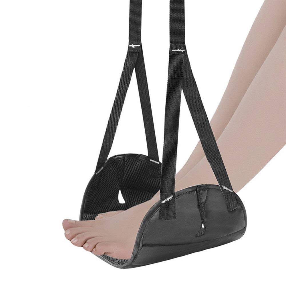 WSDJJ Portable Foot Hammock Foot rest Flight Carry-on Footrest Travel Pillows Leg Hammock，Mini Foot Rest Prevent Swelling and Soreness Foot Hammock