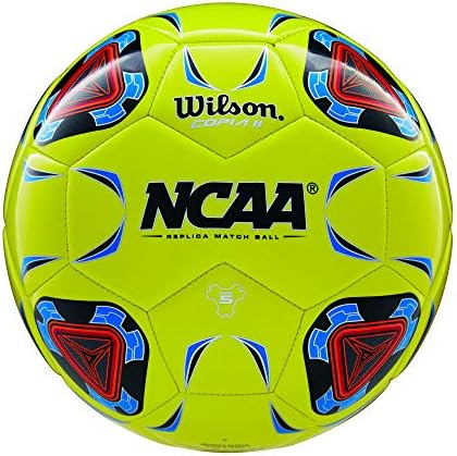 WILSON NCAA Copia II Soccer Ball, Optic Yellow - Size 5