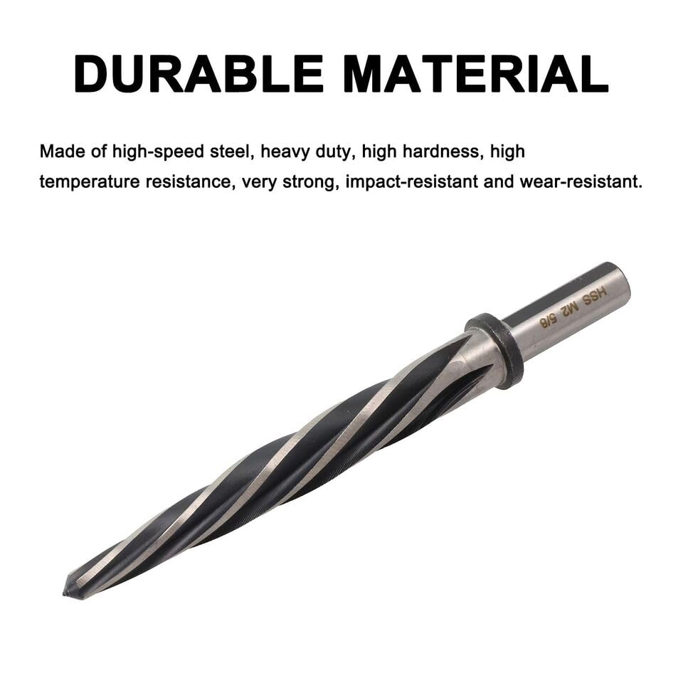 5/8 Inch Bridge Reamer 1/2 Inch Shank Chuck Bridge Reamer Fit for Metal Construction