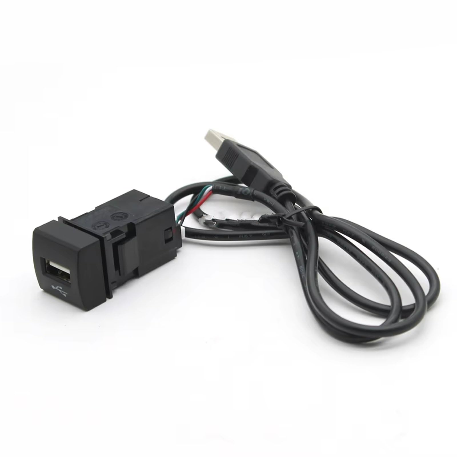 Consola USB Compatible Con Toyota Para Camry Para Corolla 2018-2022 Adaptador Entrada Para Automóvil Audio U-Disk Flash Socket Cable Interfaz Adaptador USB coche