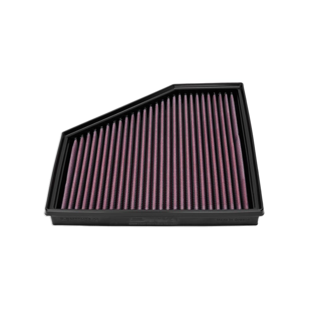 DNA High Performance Filters Filtre à Air Compatible avec BMW 1 (F20,F21) M140i 2.0L Gasoline (16-19) avec 167.8% Flux d'Air Accru PN: P-BM20H25-01
