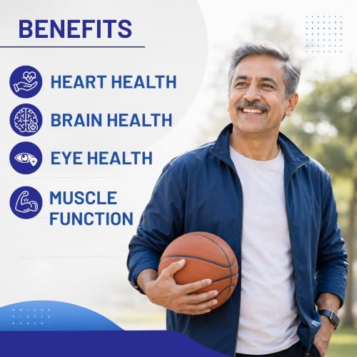 Image of Pure Nutrition Multivitamin Tablet for Men Above 50 Years | 50+ Multivitamins & Multiminerals with Zinc, Iron & Magnesium | Supports Heart, Brain, Eye & Muscle Health | 60 Veg Tablets