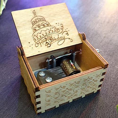 Zesta Hand Crank Music Box | Wooden Musical Toy/Vintage Hand Cran...