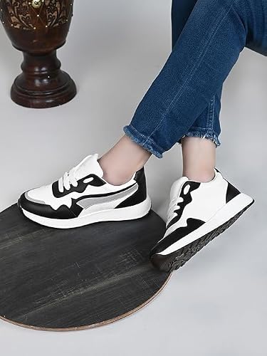 Antox black lace sneakers – image 3