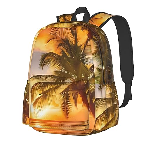 Sac à dos coucher de soleil imperméable léger pour protéger vos affaires