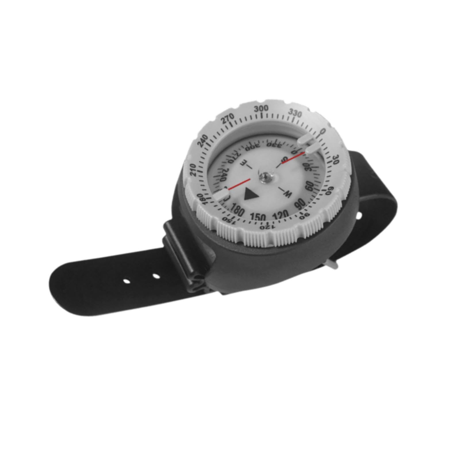 Scuba Compass Professional Luminous for Divers for Sailing Hiking Underwater Gray-Sporting Goods-Water Sports-Scuba & Snorkeling-Gauges-1 Scuba Compass1 Wristband-image-46