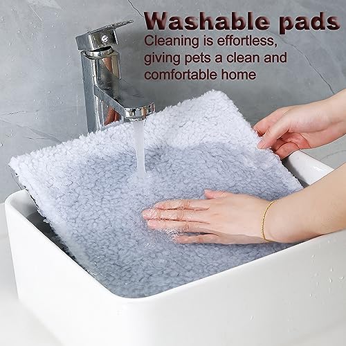 Escaleras para perros pequeños con base antideslizante sofá cama gris 8