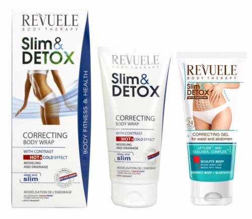 revuele corrección de cuerpo Body Wrap caliente + fría 200 ml & Gel de corrección de cintura 200 ml