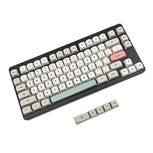 85 Key MA Dye Sub 9009 Retro PBT Full Keycap for MX Mechanical Keyboard ID80 GK64 68 (85 Key Dye Sub)