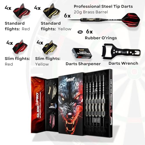 Ignatgames IG1002 Professional Steel Tip Darts thumb #1