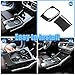TINKI Car Center Console Gear Shift Panel Cover Trim Compatible for BMW 3 Series 3GT G20 G21 G22 G23 G26 G28 2019 2020 2021 2022 2023 2024 2025 Interior Accessories (ABS Plastic, Carbon Fiber)
