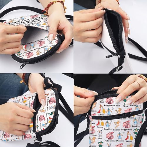 MNIGIU Greek the Musical Inspired Gift Greek Crossbody Bag for Greek Fans3