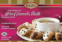 Algopix Similar Product 2 - Bellino Mini Cannoli Shells 3 Ounce