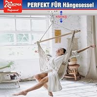 ALECPEA Schaukelhaken Deckenhalterung 450kg für Yoga Boxsack Hängesessel – Ansicht 7