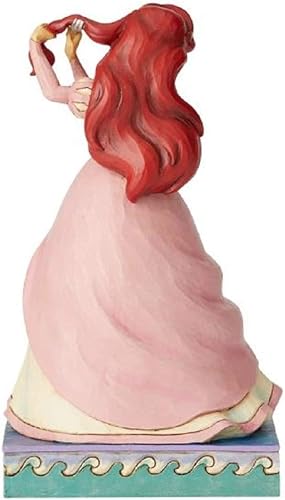 Miniatura 4 de Enesco 6002819 Disney Traditions by Jim Shore - Figura de Ariel de la Princesa Sirenita, 7 pulgadas, multicolor