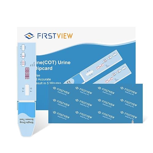 FIRSTVIEW 20 Pack Nicotine Tobacco Cotinine Urine Test Kit - Urine Dip Card Testing Cotinine from Smoking