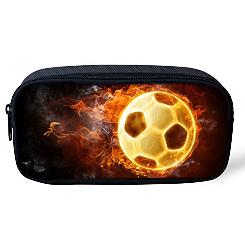 Abbracci idea calcio stampa di matita penna bag