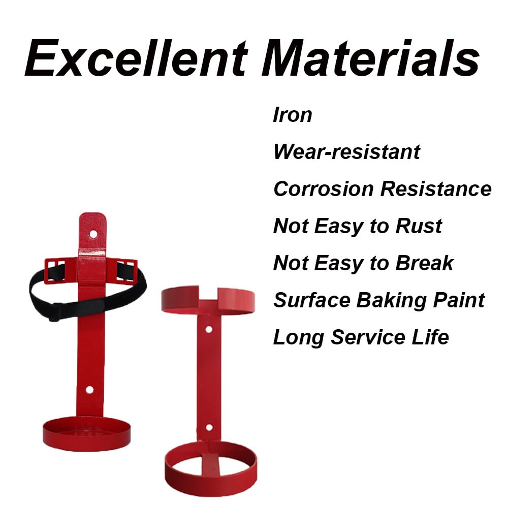 Supporto Per Estintore Da Parete - Universale Per Estintori Da 4kg E 6kg - Foto 6