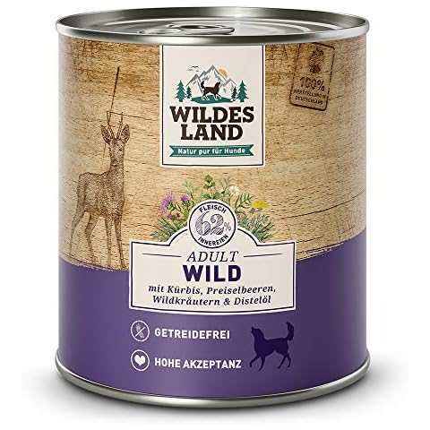 Wildes Land - Nassfutter für Hunde - Nr. 7 Wild Cover