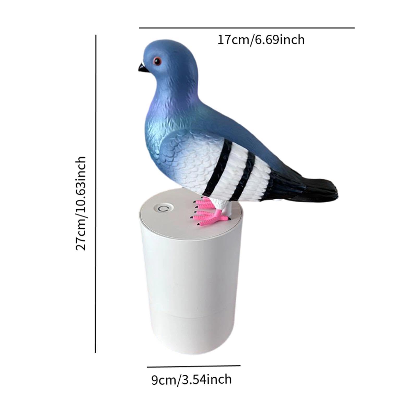 Amazon｜Toysmith 鳥の泡ソープディスペンサー 鳩の糞を感知するハンド