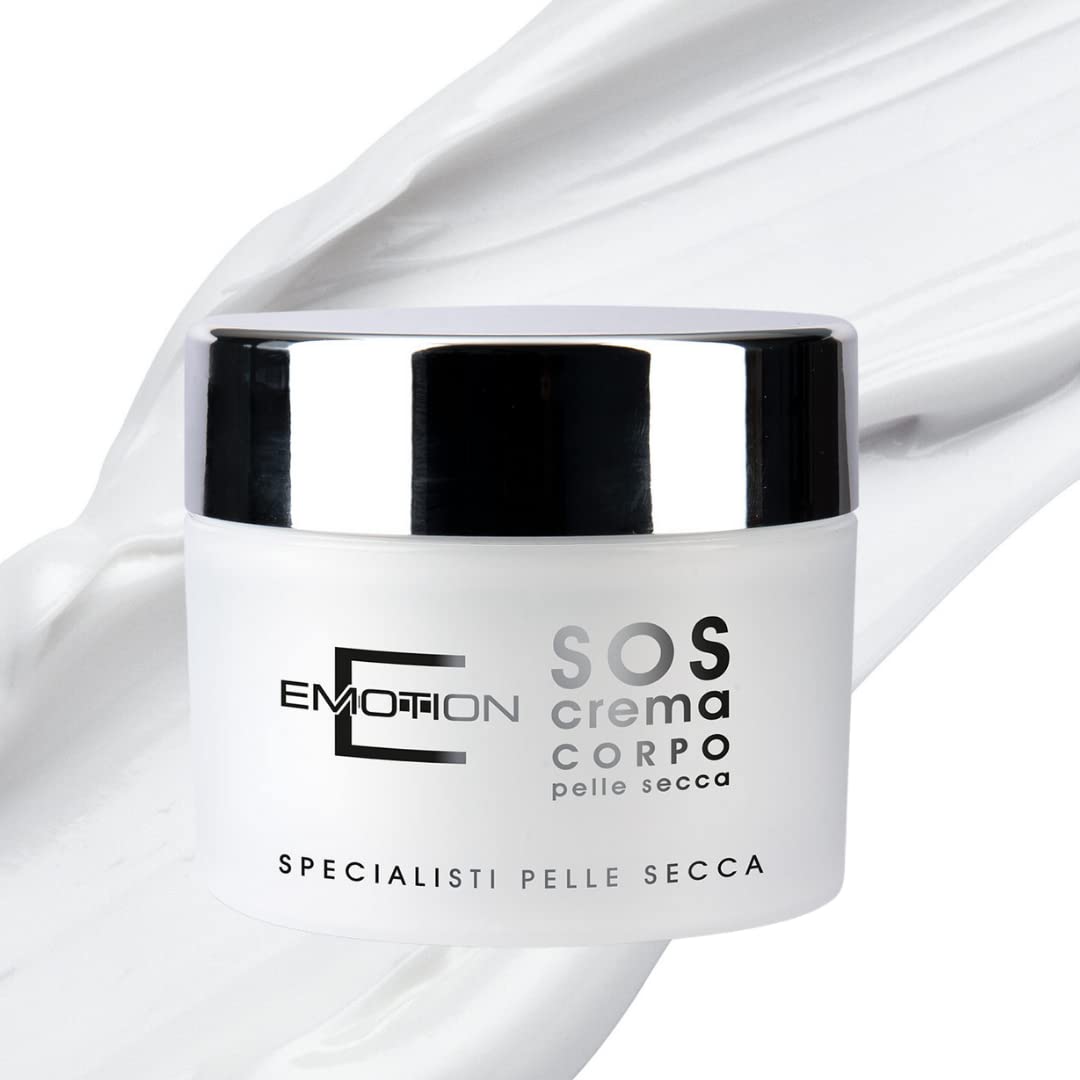 Crema Corpo SOS Pelle Secca MOLTO nutriente e idratante per pelli secche, sensibili, irritate. Con oli e burri vegetali. Formula biologica.